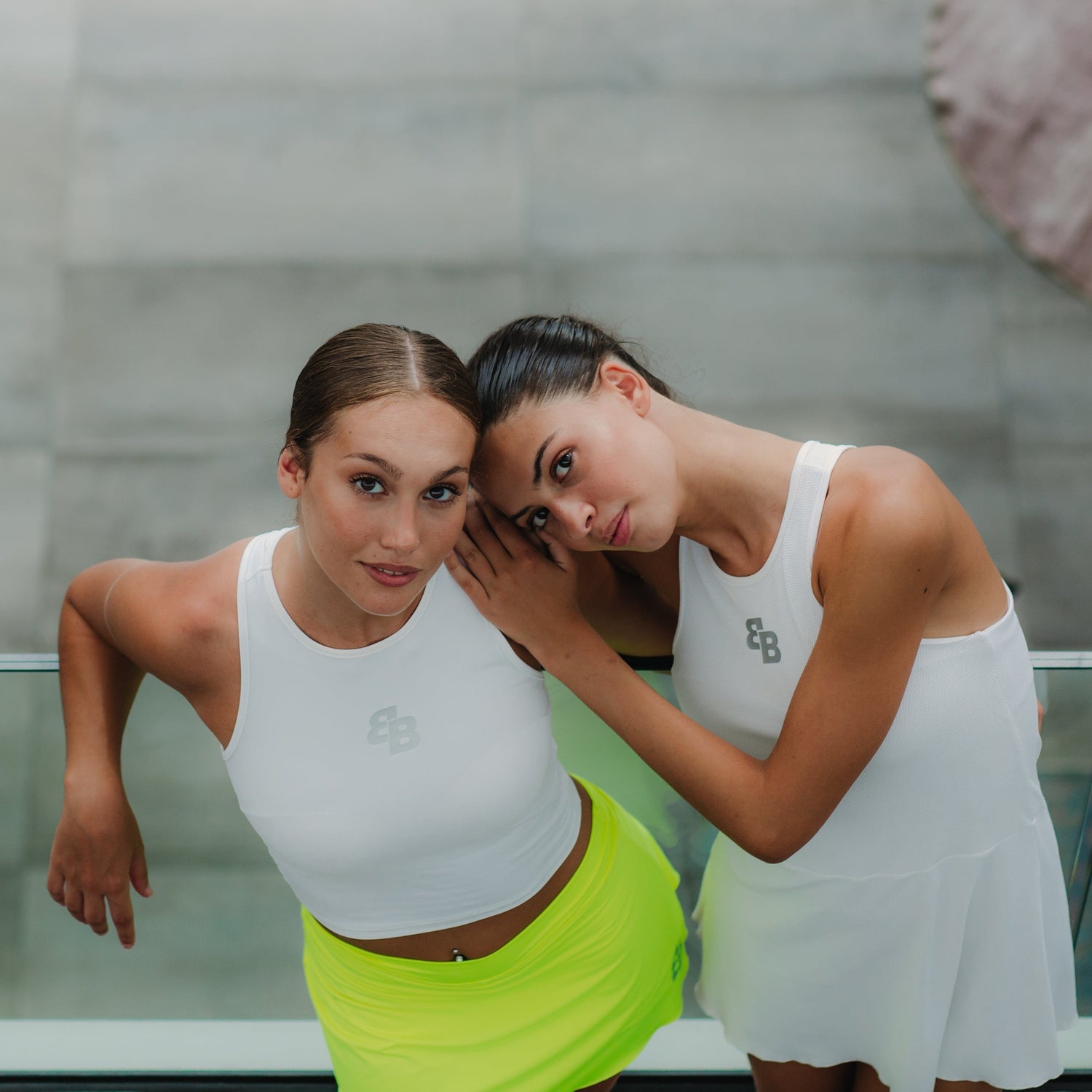 Basic Short Crop Top in White