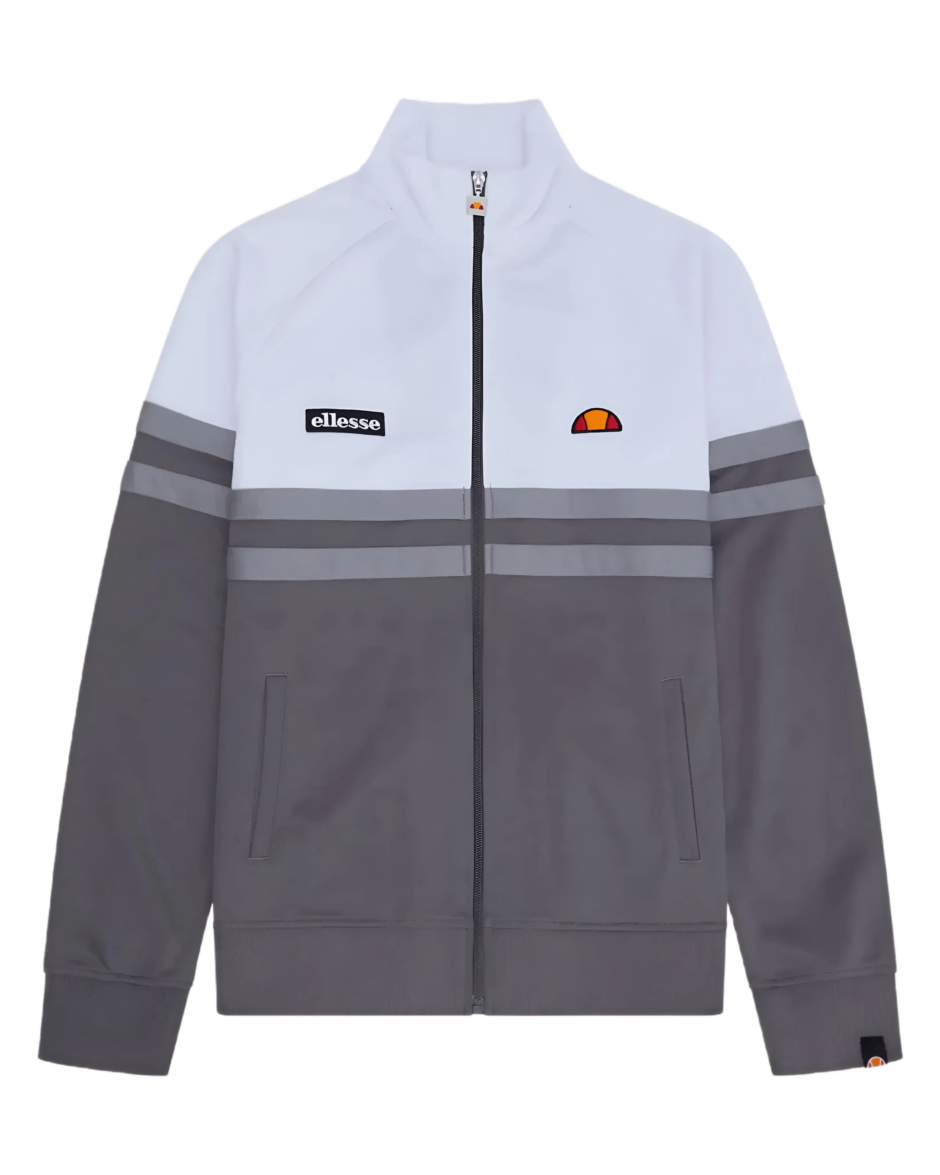 Ellesse Rimini Track Top In Grey Golden Age of Tennis