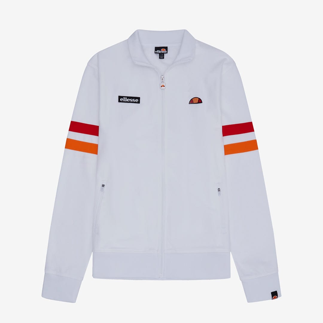 Ellesse Palminteri Track Top in White | Men's Ellesse Track Tops