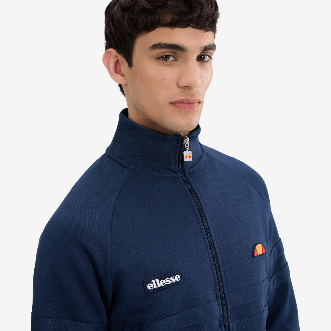 Rimini Track Jacket in Navy Mono — Golden Age of Tennis