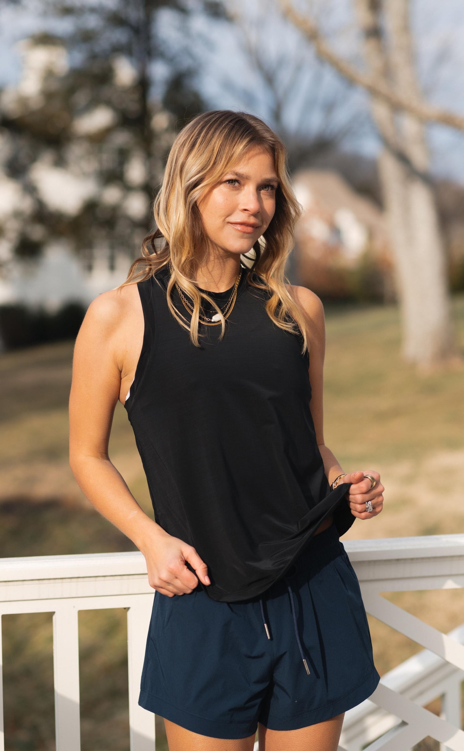 Scoop Tank - Black