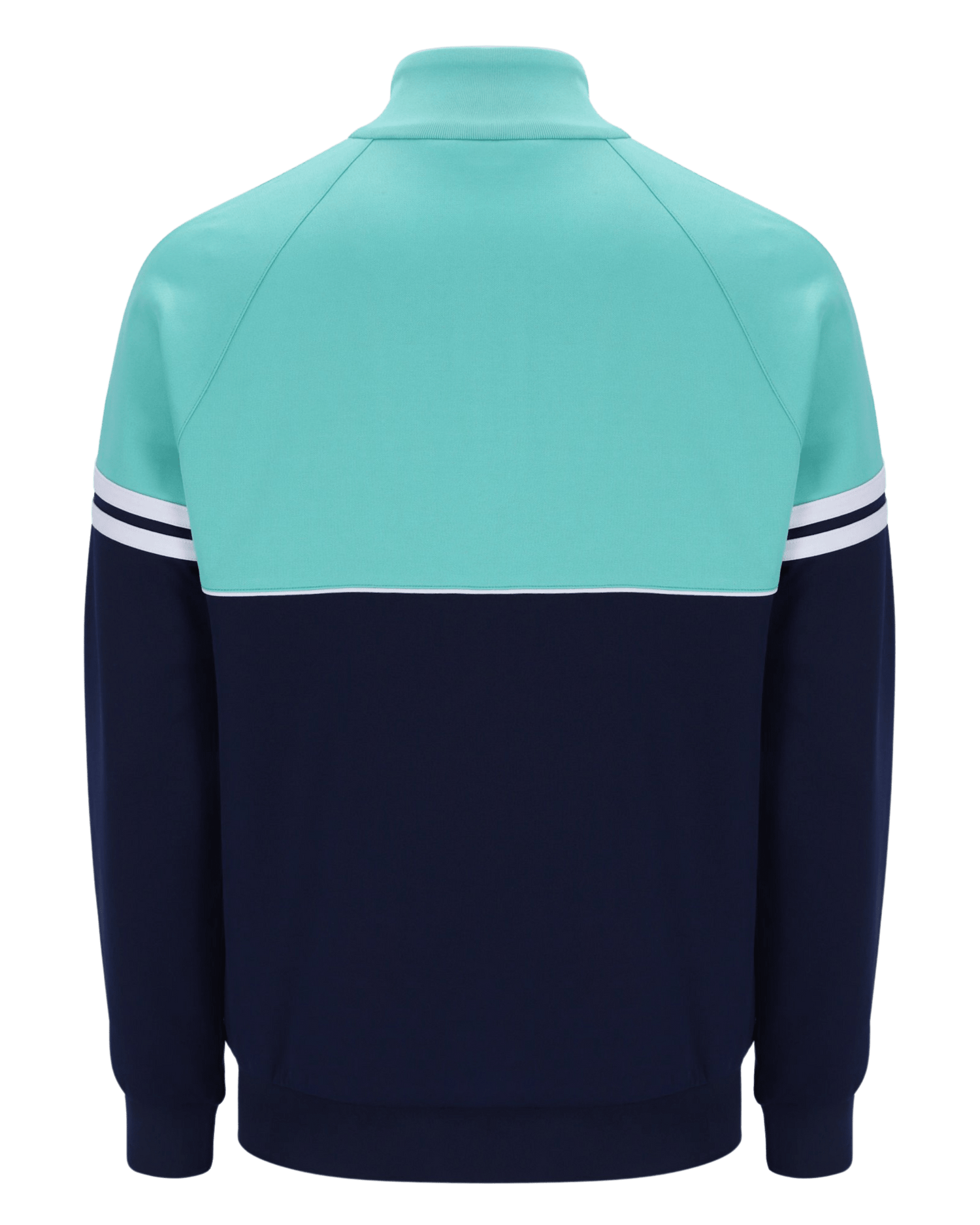 Sergio Tacchini Orion Track Jacket In Pool Blue/Maritime Blue/White