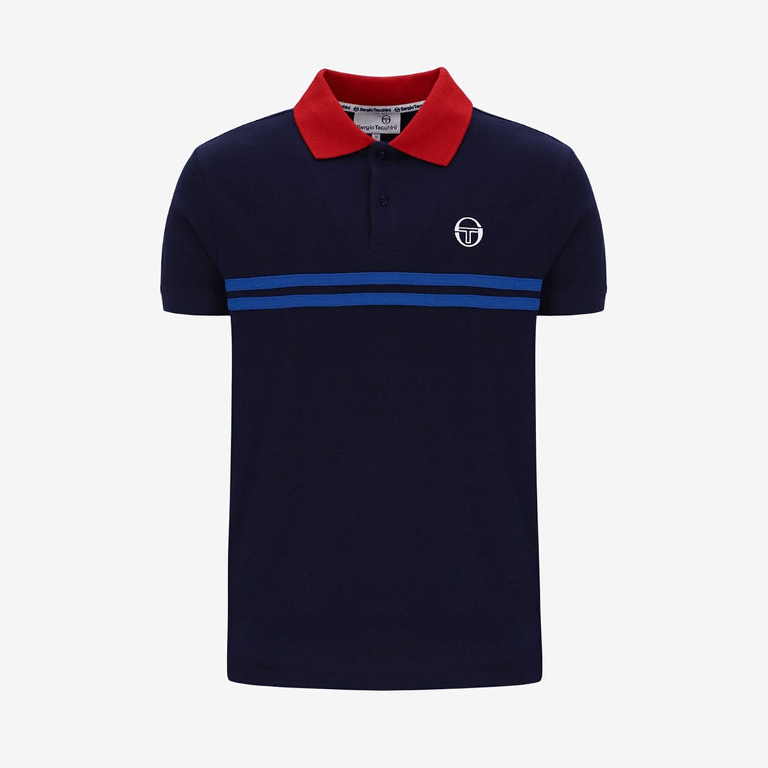 Sergio Tacchini Supermac Polo Polo Shirt In Maritime Blue