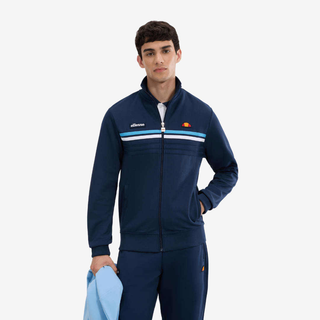 ellesse ウィンドブレーカー ネイビー Lサイズ 上下セット Vicenza Track Jacket in Navy — Golden Age of Tennis