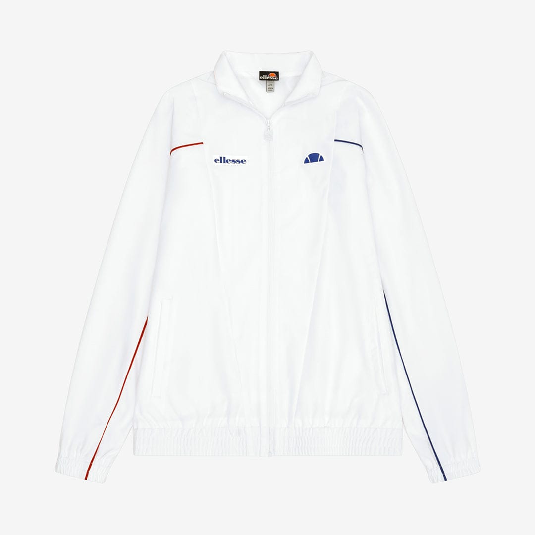 jacket harga tracktop ellesse Ellesse Woodford Track Top in White Men's Ellesse Track Tops