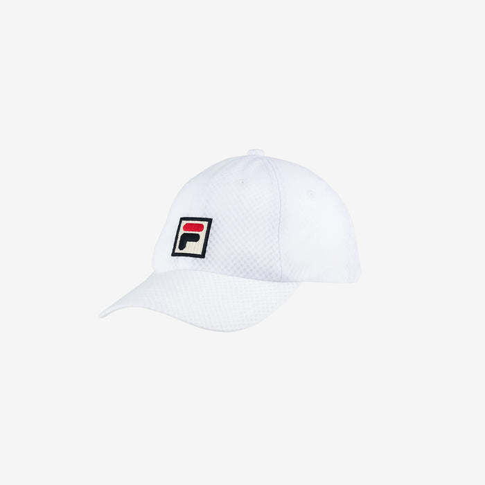 Sampau Tennis Baseball Cap in White