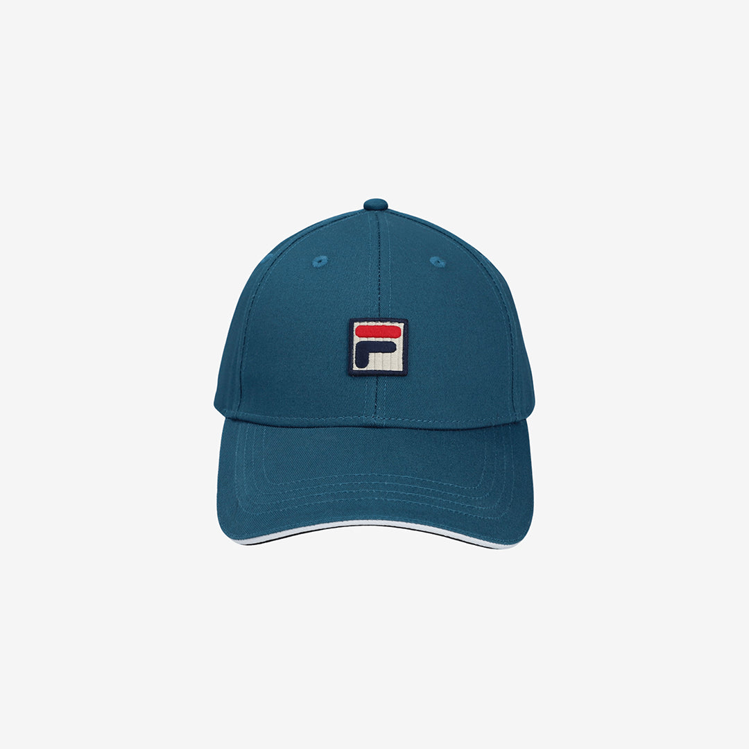 Tantam Classic 6 Panel Sandwich Fasten Cap In Deep Lagoon