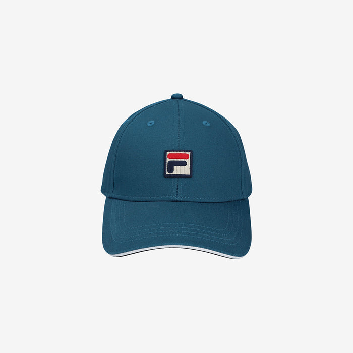 Tantam Classic 6 Panel Sandwich Fasten Cap In Deep Lagoon