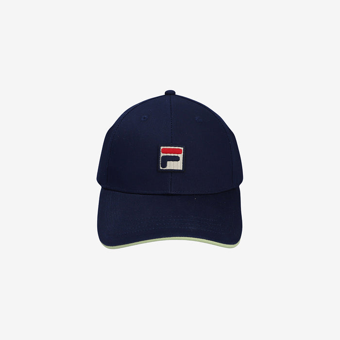 Fila Tantam Classic 6 Panel Sandwich Fasten Cap In Fila Navy