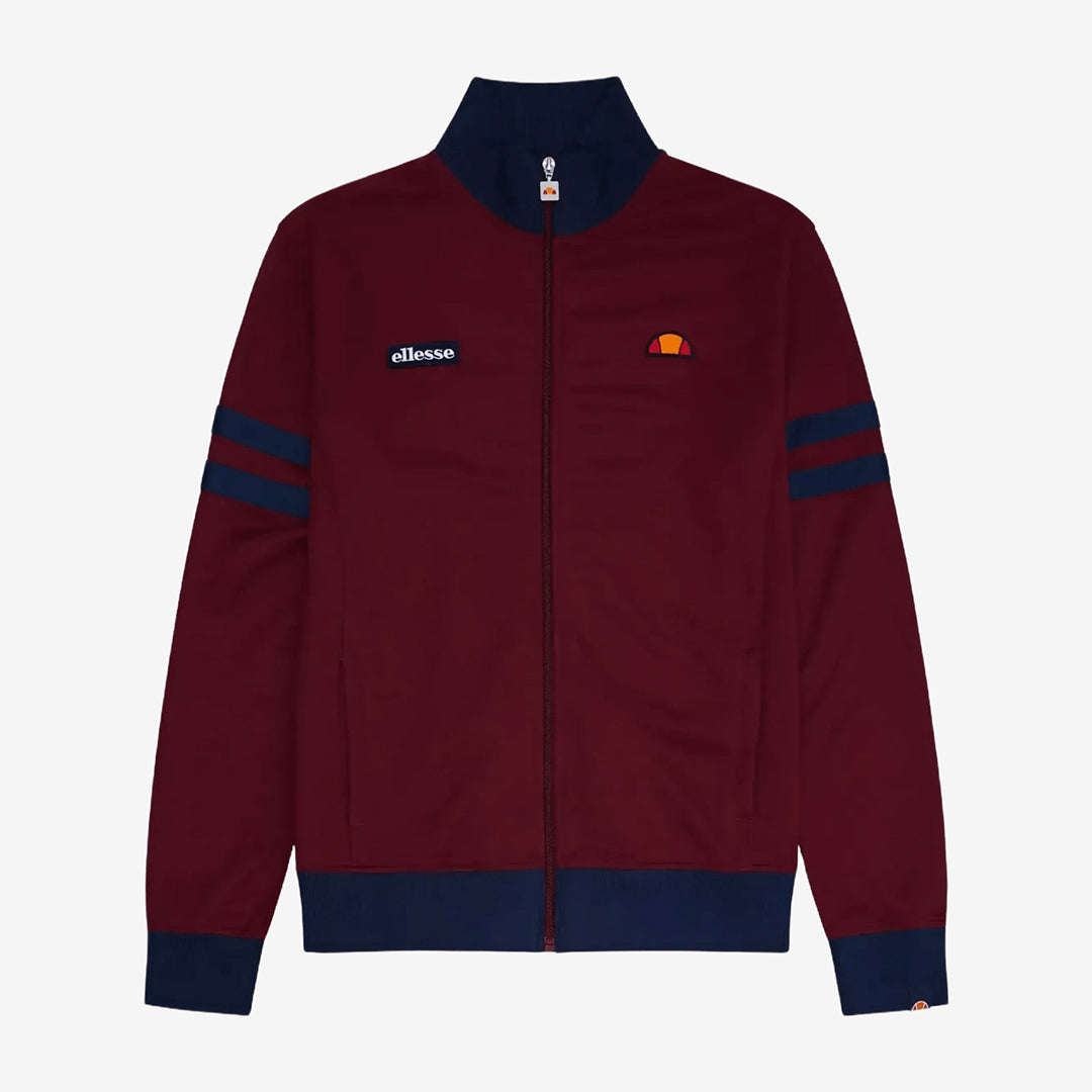 Roma Track Top In Burgundy
