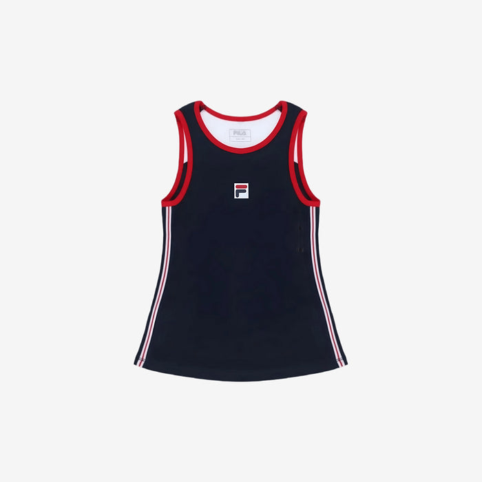 Heritage Ava Girls Top-Navy