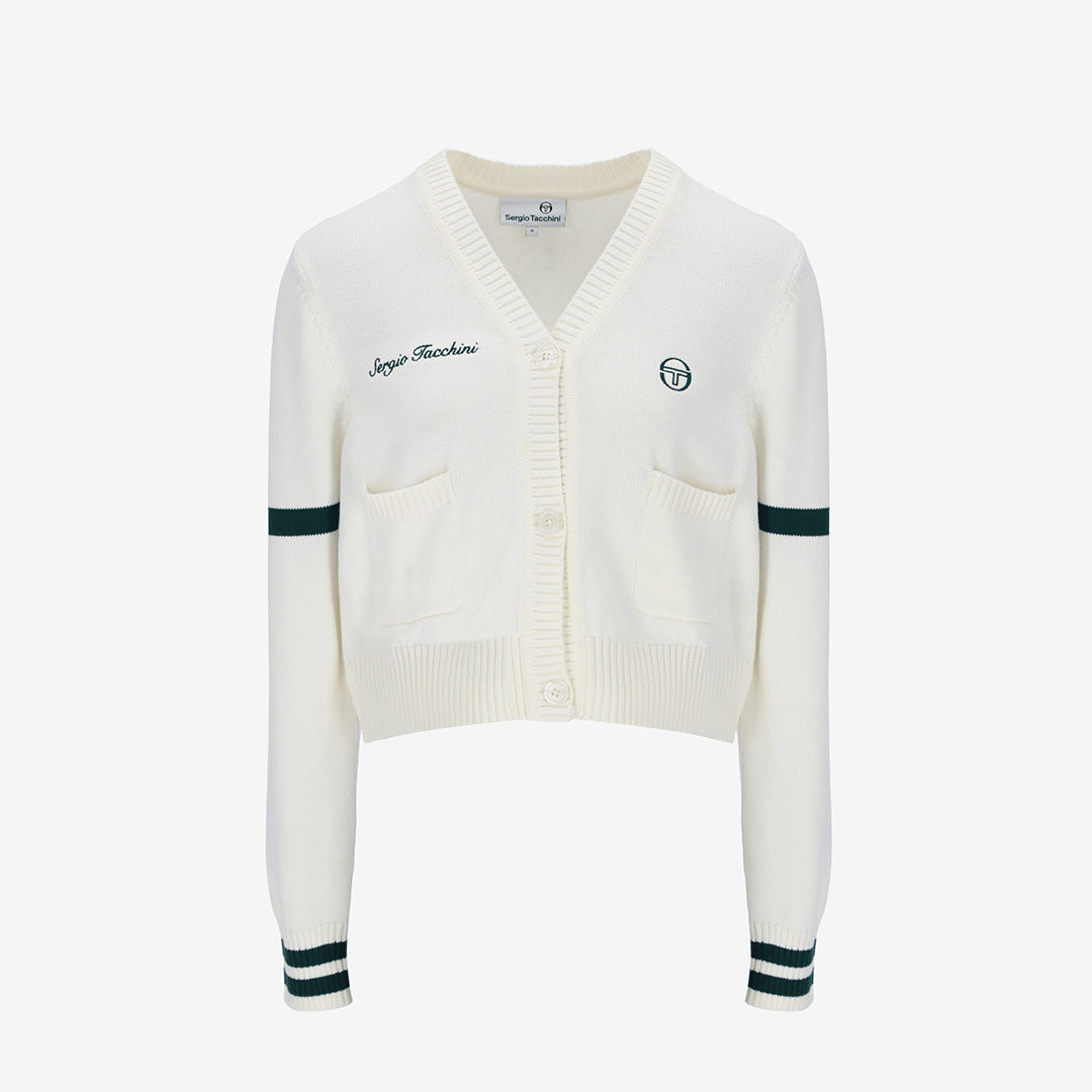 Frankie Knitted Cardigan in Gardenia
