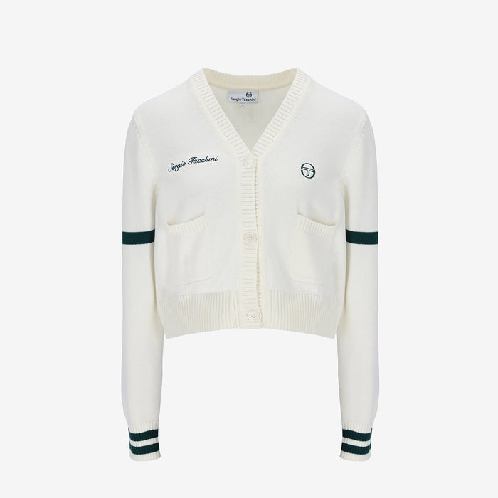 Frankie Knitted Cardigan in Gardenia