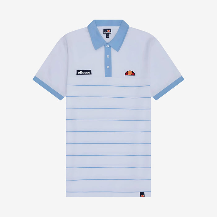 Tor Polo In White/Light Blue