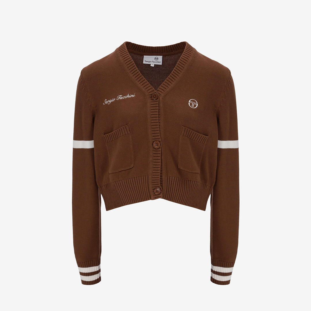 Frankie Knitted Cardigan in Cappuccino