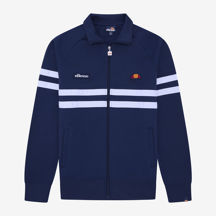 Rimini Track Top in Navy/White
