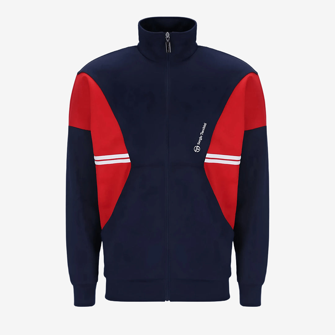 Blow TJ Track Jacket in Maritime Blue /Adrenaline.Rush/White