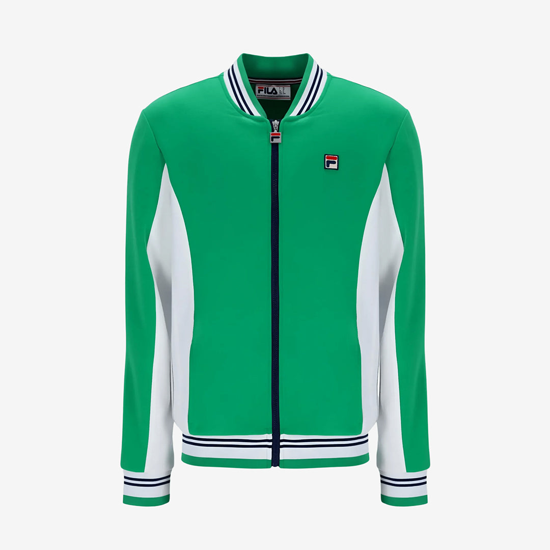 Settanta Track Top In Jelly Bean/White/Navy