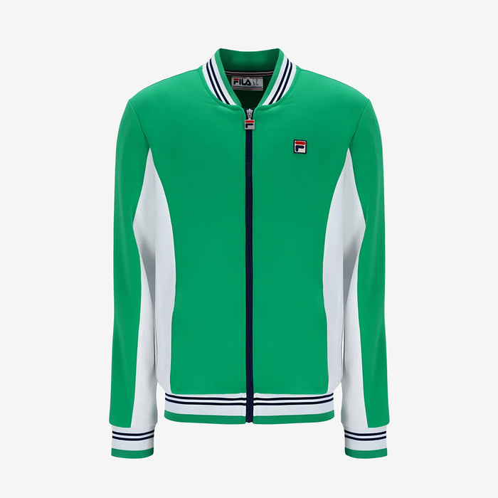 Settanta Track Top In Jelly Bean/White/Navy