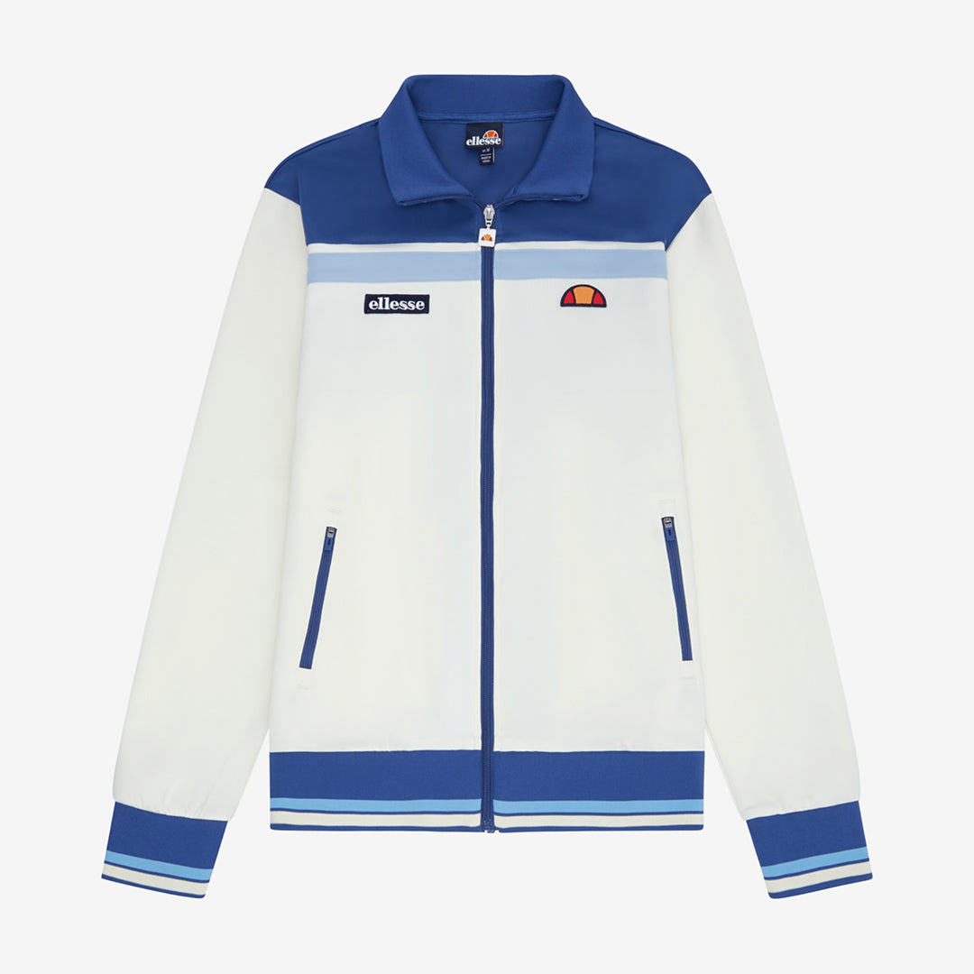 Vignola Track Top in Off White/Navy