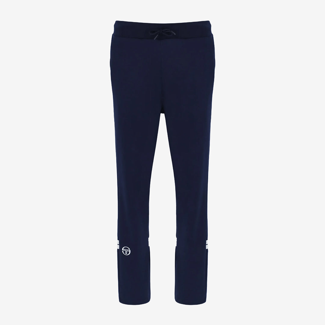 Orion Track Pant in Martime Blue/Gardenia
