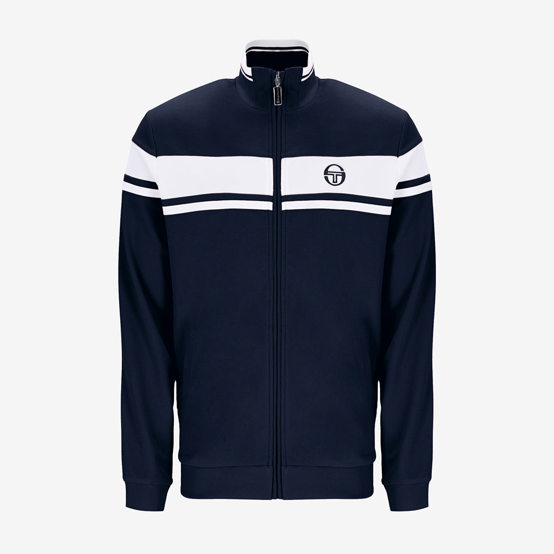 Damarindo Track Top In Maritime Blue/Gardenia/Maritime Blue