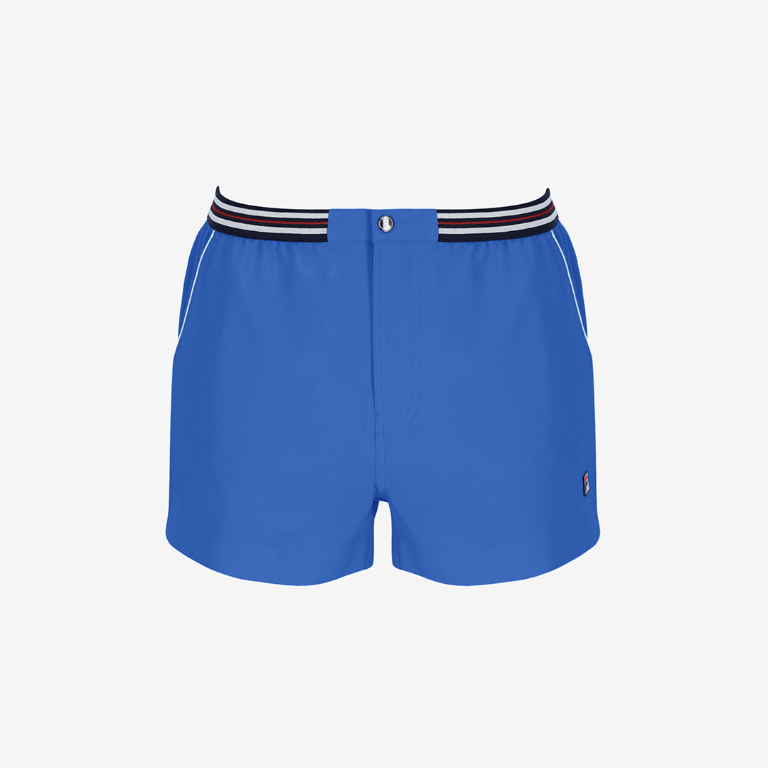 Hightide macTerry Pocket Stripe Shorts In Turkish Sea