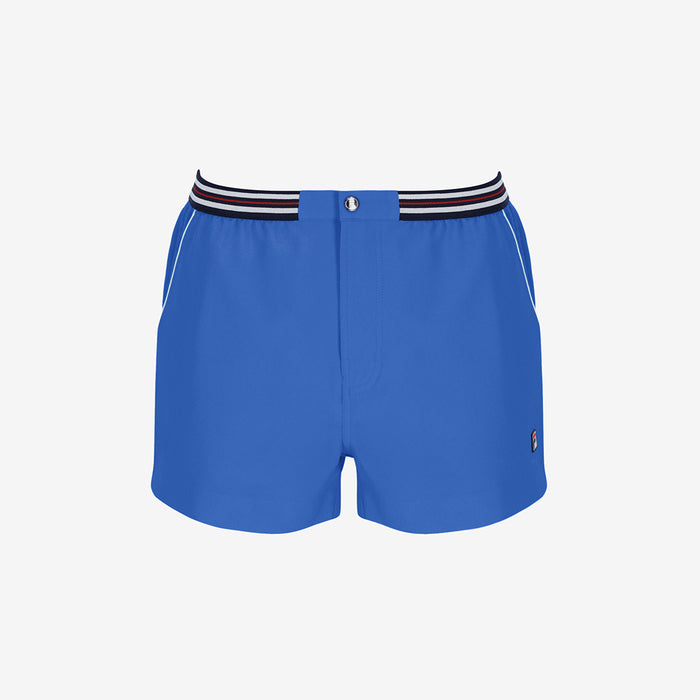 Hightide macTerry Pocket Stripe Shorts In Turkish Sea