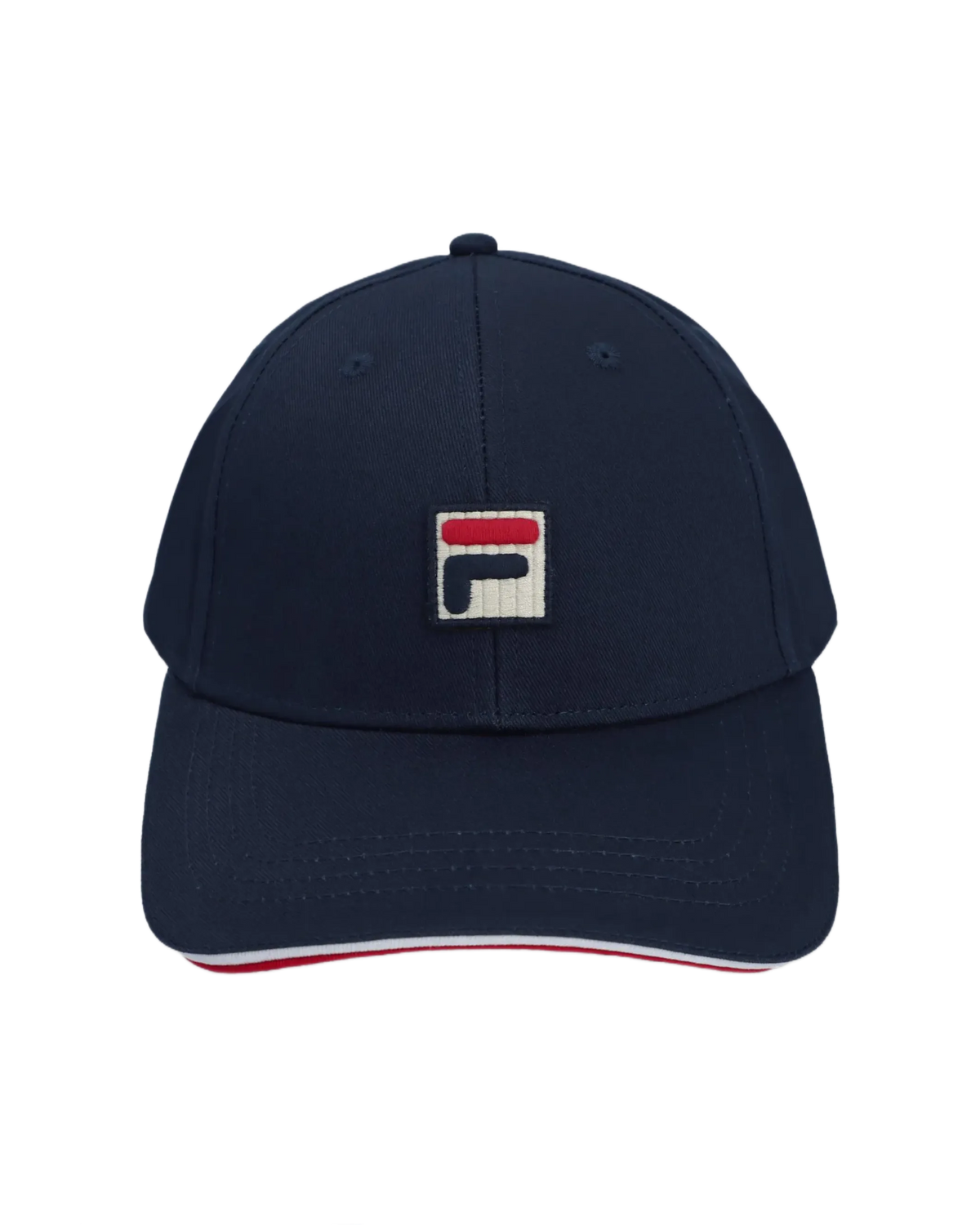 Fila Harris 6 Panel Cap W The Classic F Box Badge in Fila Navy