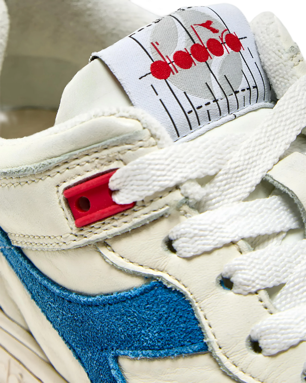 Diadora Used Legacy Italia Butter White