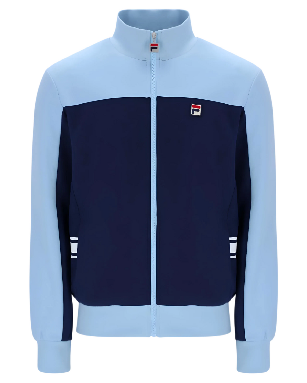 Fila Gavin Track Top In Navy/Blue Bell/White