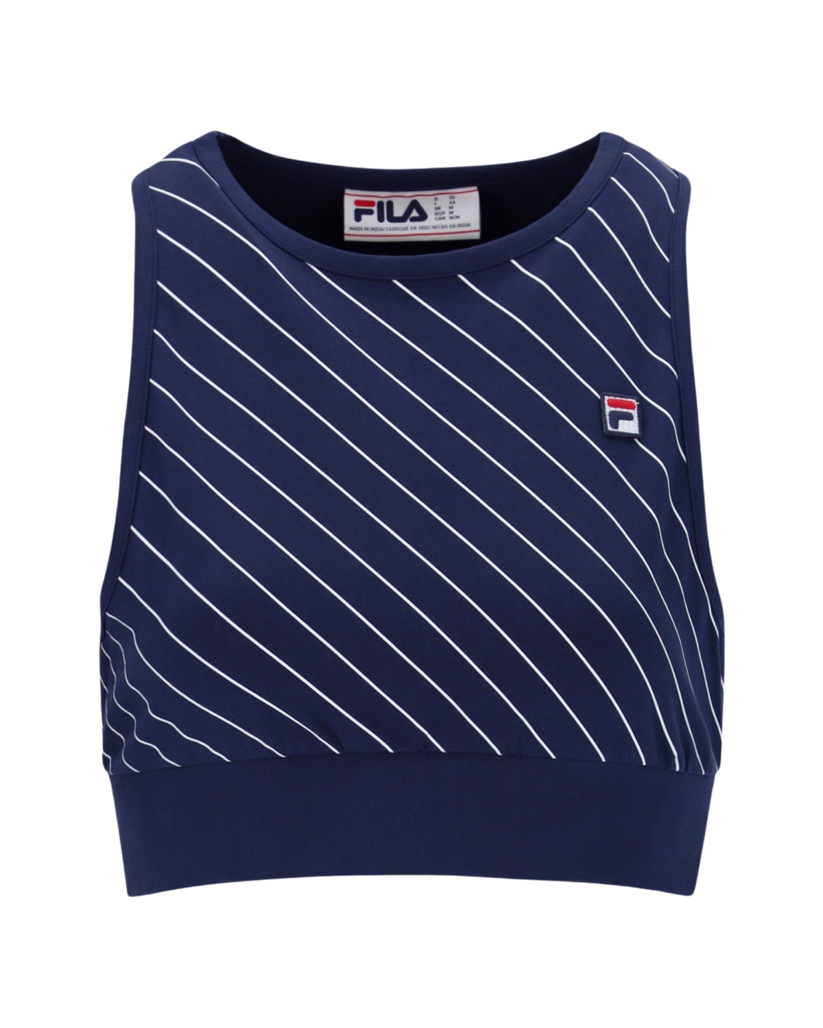 Fila Karla Crop Top in Navy