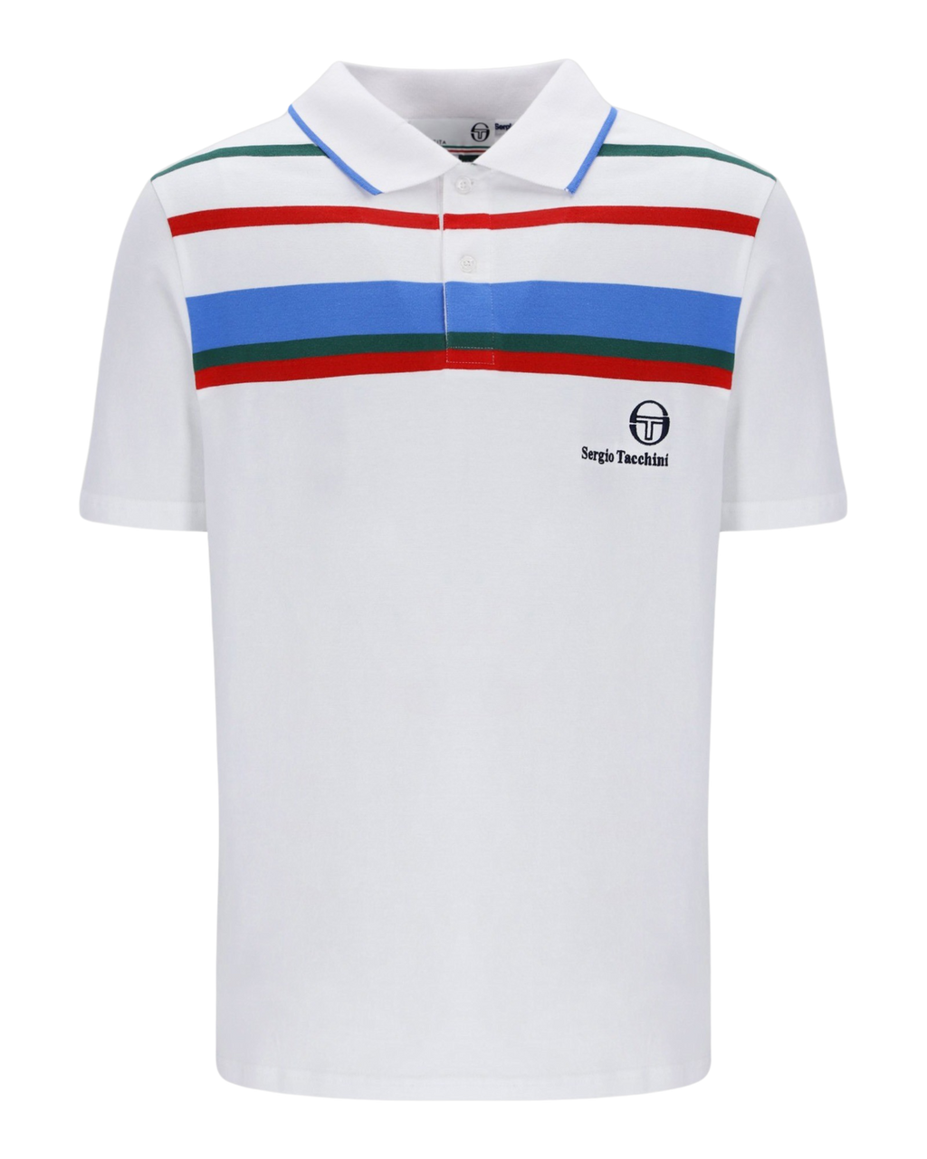 Sergio Tacchini Denver Polo Shirt In White