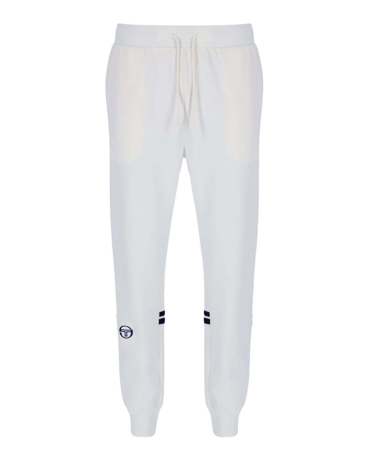 Sergio Tacchini Dallas Track Pant In Gardenia/Maritime Blue