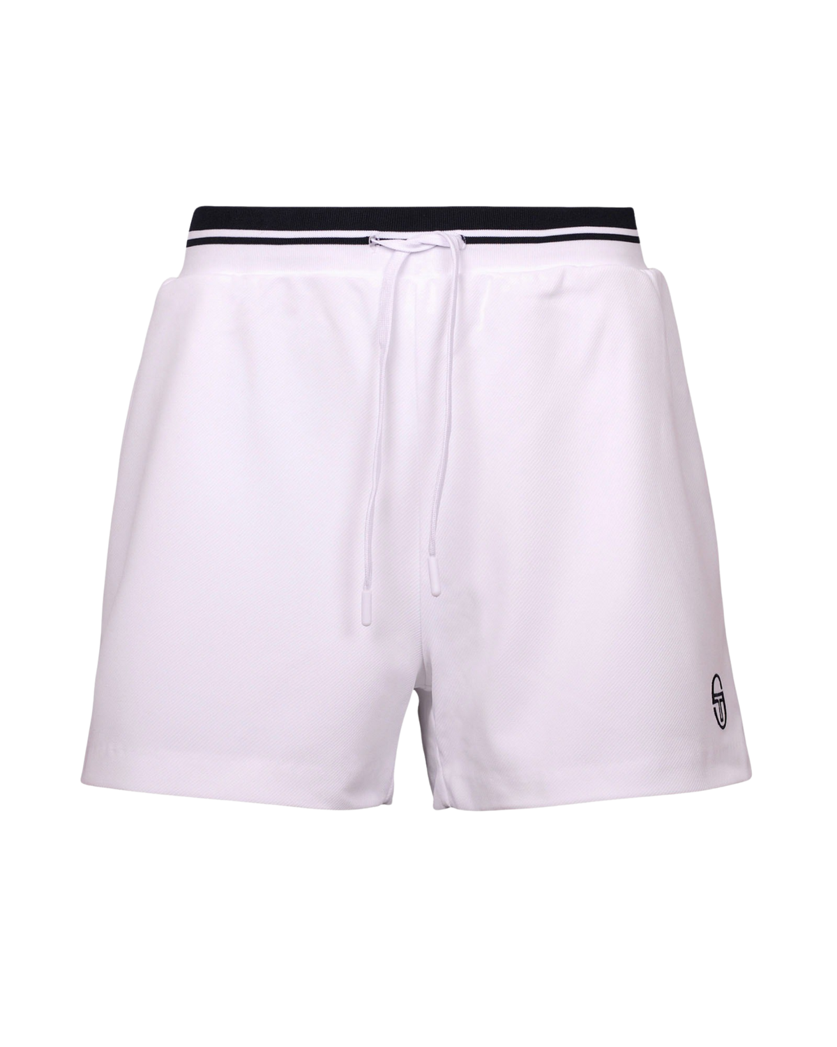 Sergio Tacchini Gerulaitis Giusto Tennis Shorts in White