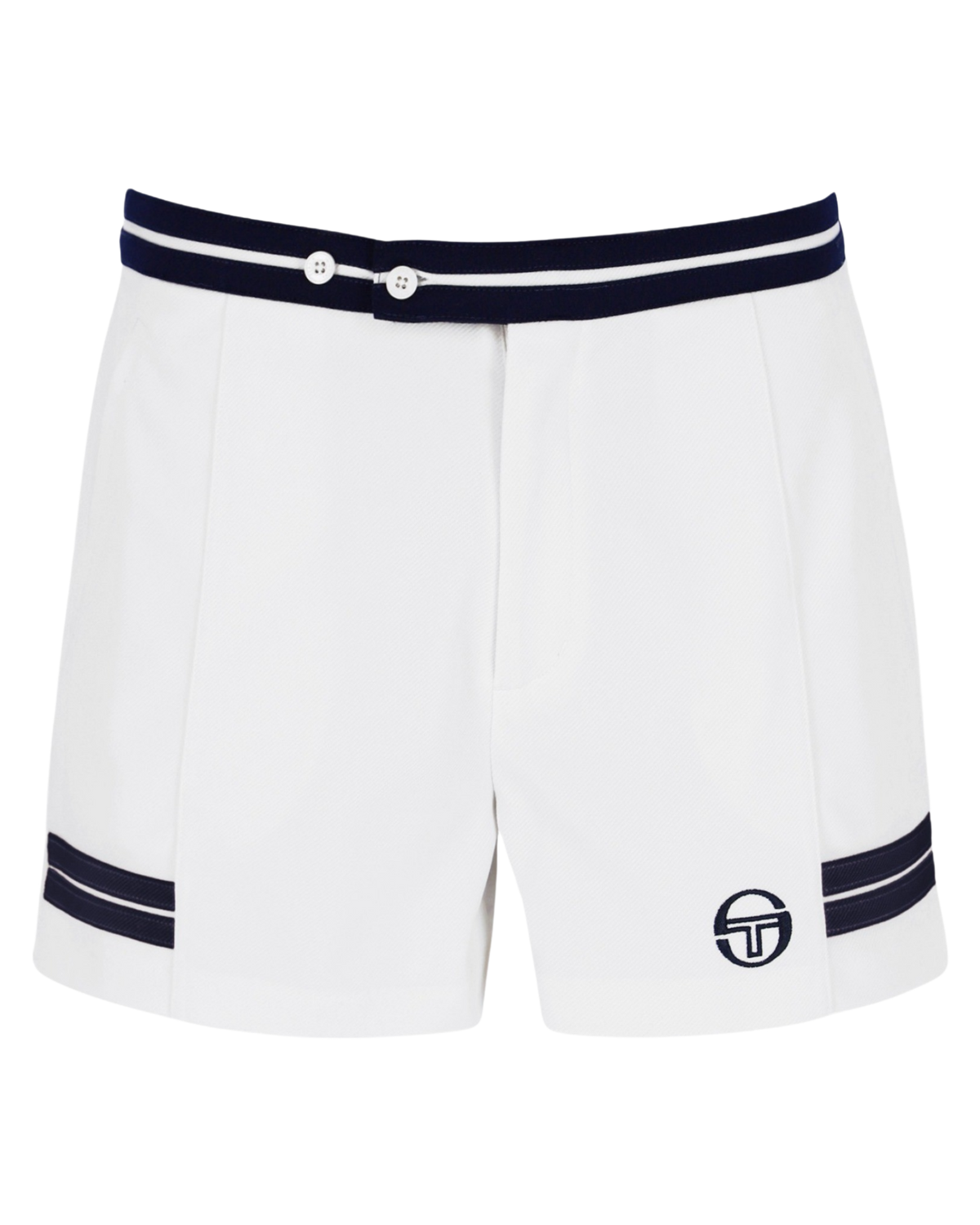 Sergio Tacchini SuperMac Tennis Shorts in White