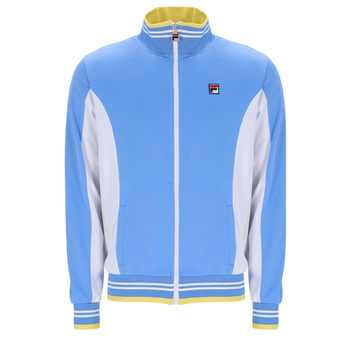 Fila Manne Jacket in Little Boy Blue/White/Cream Gold