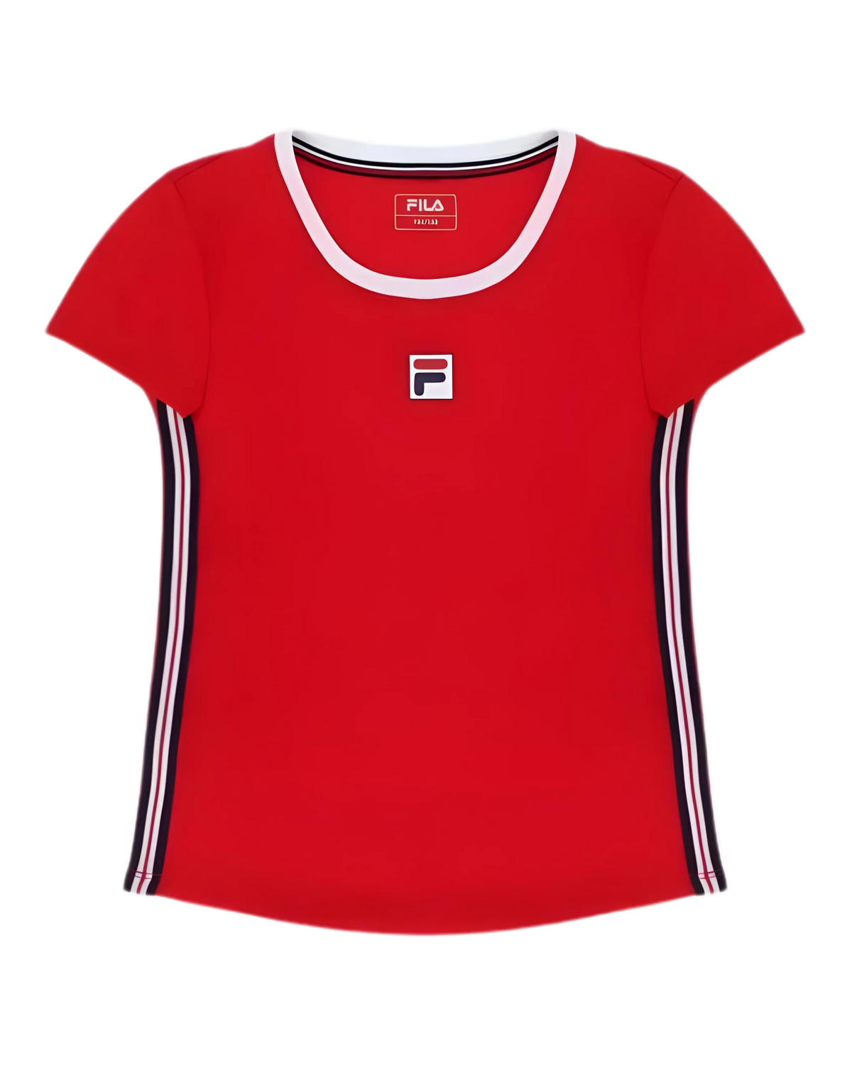 Fila Heritage Lucy Girls T-Shirt Red