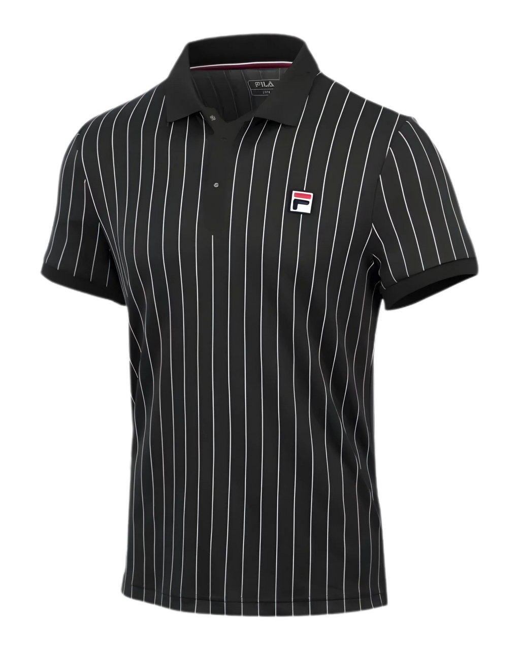 Fila Heritage Polo Shirt Black