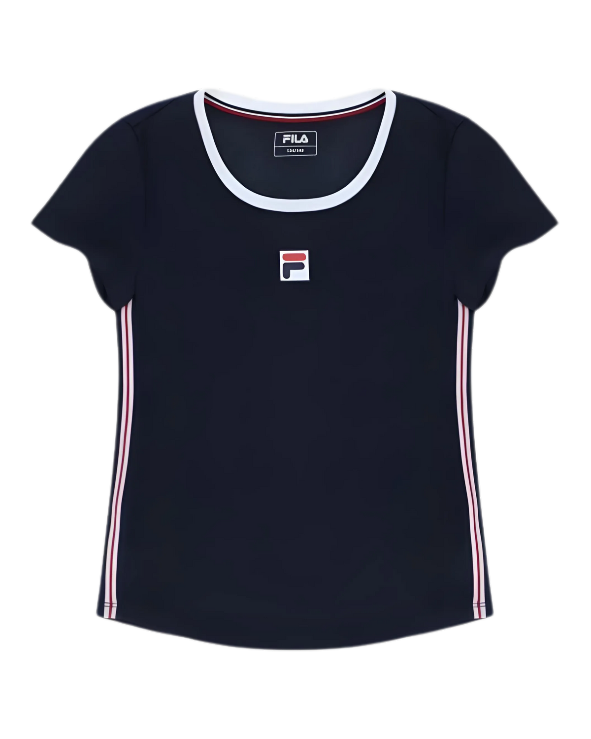 Fila Heritage Lucy Girls T-Shirt Navy