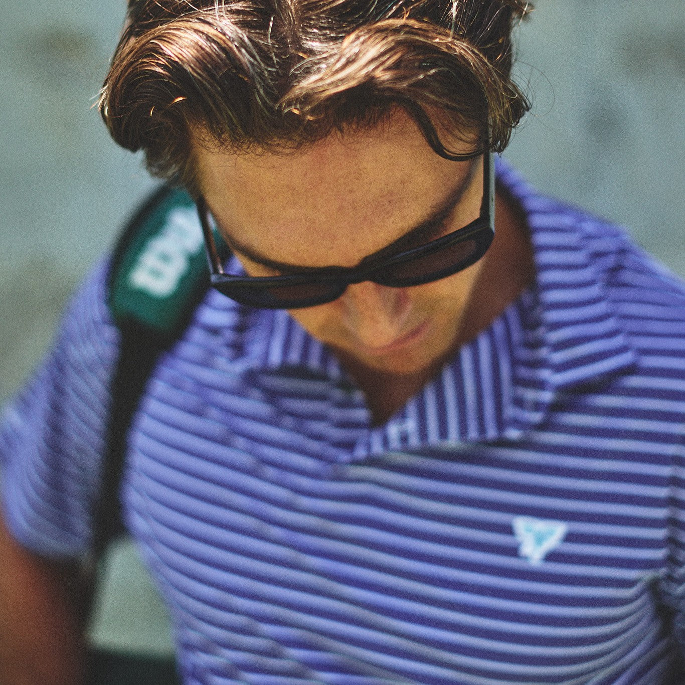 Court Polo #color_skipper-stripe