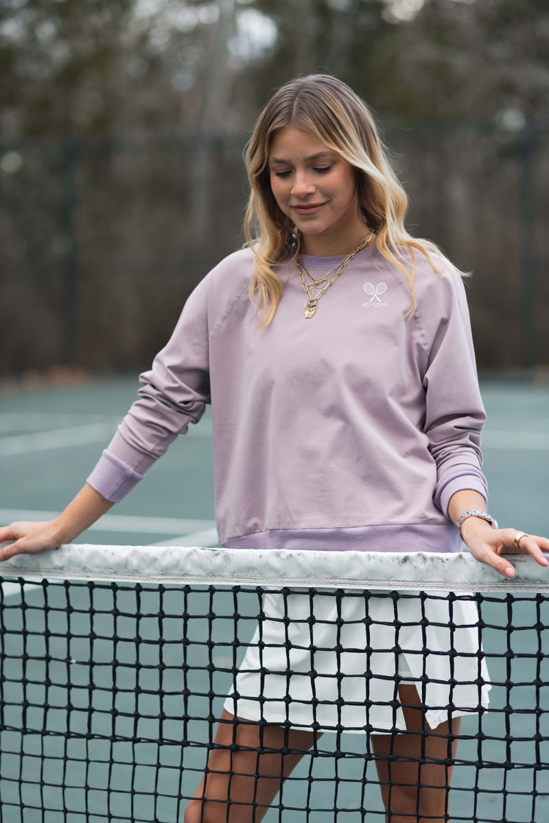 Classic Lightweight Sweatshirt - Dusty Violet