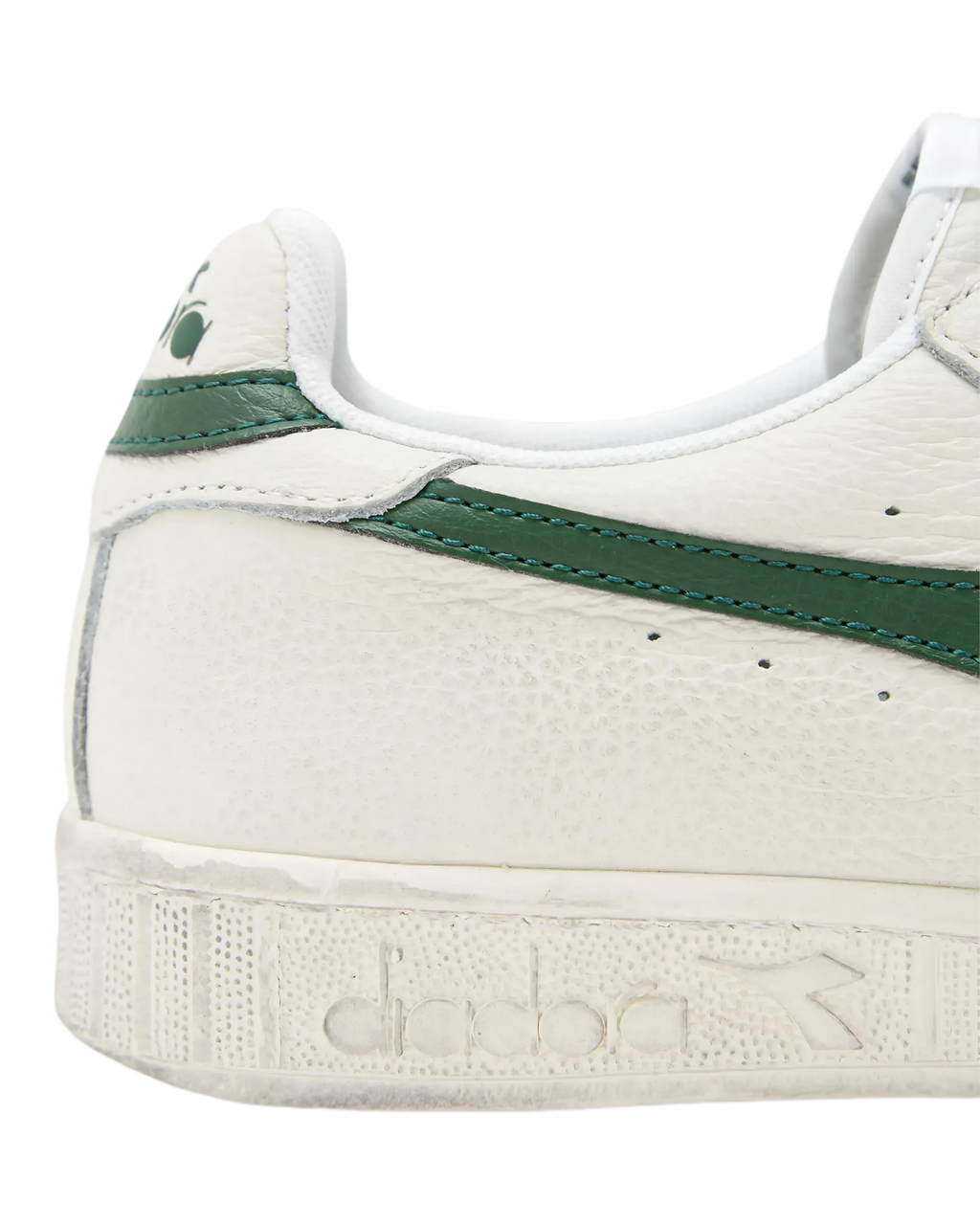 Diadora Game L Low Waxed White/Fogliage Green