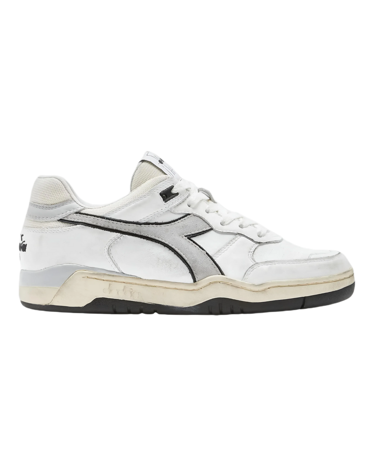 Diadora B.560 in White/Aluminum