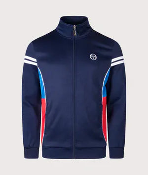 New Mambo Track Top in Martime Blue/Diretoire Blue/Adrenaline