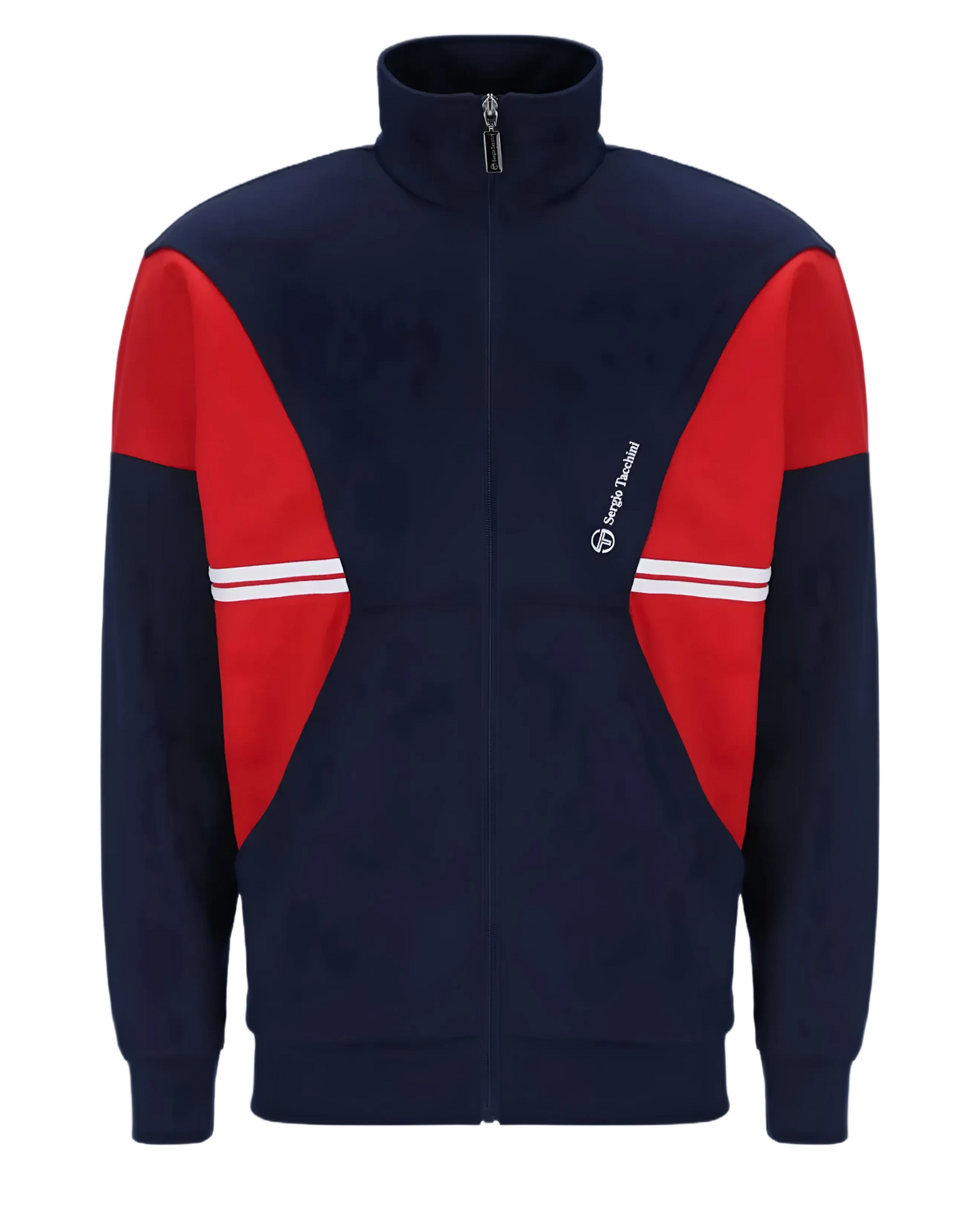 Sergio Tacchini Blow TJ Track Jacket in Maritime Blue /Adrenaline.Rush/White