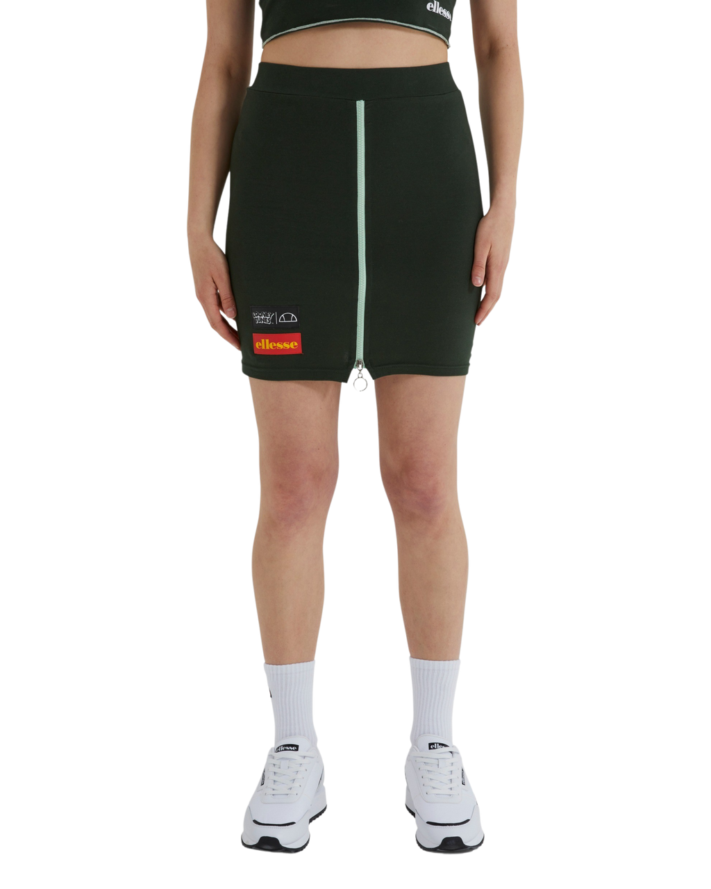 Ellesse Buglooni Looney Tunes Skirt in Green