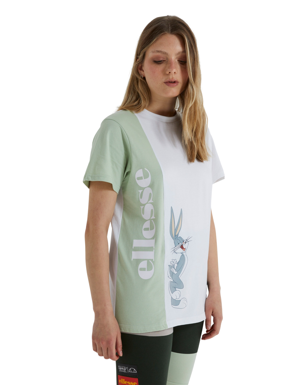 Ellesse Tweetood Looney Tunes White Oversized T-Shirt