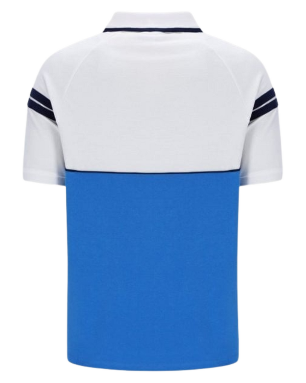 Sergio Tacchini Cambio Polo Shirt In White/Palace Blue