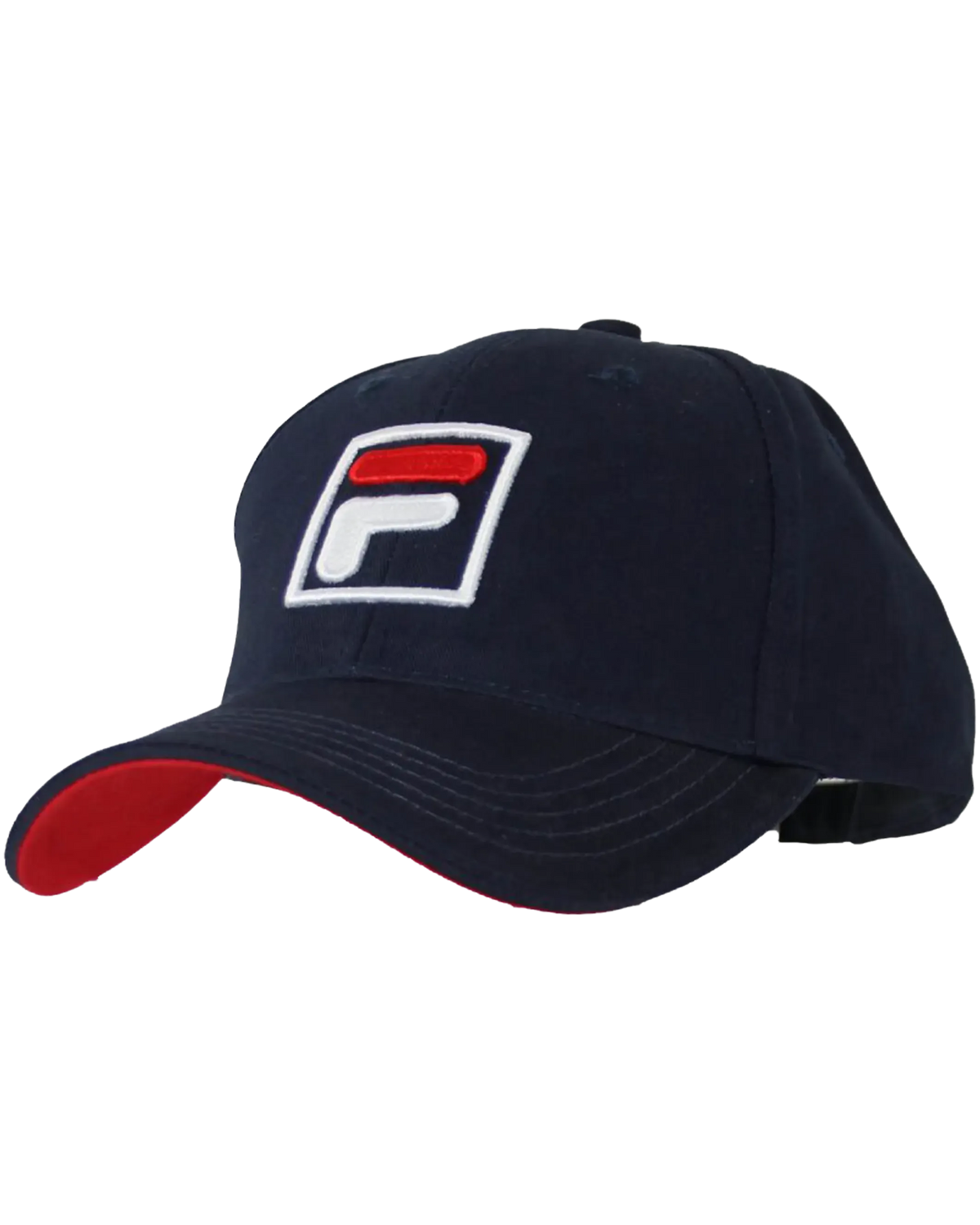 Fila Forze Baseball Cap in Peacoat Blue / Fila Red